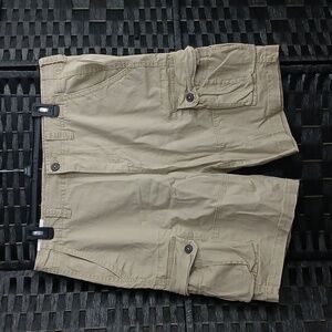 NWT Aeropostale Khaki Cargo Shorts Stretch for Mens SZ 36W